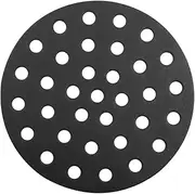 [Dracarys] 10.5 Inch Cast Iron Charcoal Grate - BBQ High Heat Plate for Kamado Joe Classic, Weber Smokey Joe, Fire Pit Boss Grill - Replacement Parts