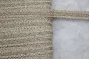 8.6 yards Tan Natural Gimp Upholstery sewing craft Trim 1/2" wide