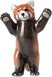 1070764 Royal Copenhagen Year Figurine Figurine, 2024 Edition "Red Panda"