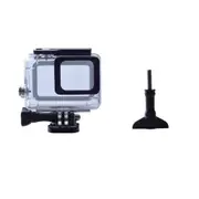 1Pcs Camera Waterproof Case Black For Gopro Hero5 6 7 Generation Transparent