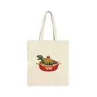 Cotton Canvas Tote Bag Pie Rex Vintage Pyrex