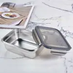 電解304不銹鋼保鮮盒密封飯盒 韓國泡菜盒冰箱防串味盒 旅行飯盒