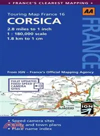 在飛比找三民網路書店優惠-Aa Touring Map Corsica