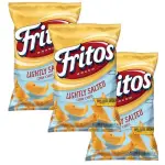 Fritos LIGHTLY SALTED Original Corn Chips 9 oz Bags (Pack of 3) Less Sodium