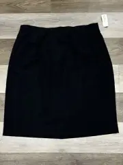 NWT Talbots Pencil Skirt Size 16 Wool Polyester Back Slit Made in Japan MSRP $92