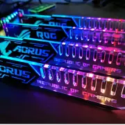 1X Graphics Card Anti Sag Support Bracket 5V RGB LED Light GPU Holder Stand