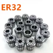 19Pcs ER32 Φ2mm~20mm CNC Spring Collet ER32 Collet Chuck,For CNC Milling Tool