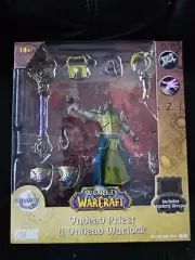 Mcfarlane Toy World of Warcraft Undead Priest Undead Warlock 6" Figure BRAND NEW