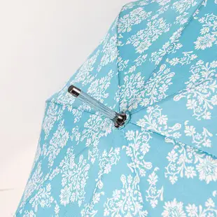 【Waterfront】日本錦緞花紋直立傘(5色隨機出貨) 晴雨兩用傘 防風防滑直立傘 長柄雨傘 日系雨傘