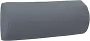 Deck Chair Headrest Textilene Grey Outdoor Cushions - Kitchen, Dining Room Seat Chair Pads - 40x7.5x15 cm with Magic Tape