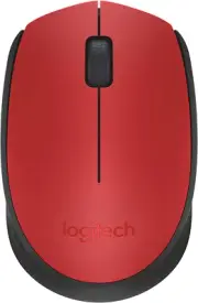 Logitech M171 Wireless Mouse, Red