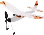 Rubber Band Airplanes - Glider Plane Kit | Flying Model Aircraft | Assembly Airplane Toy, Elastic Powered Flight Toy, Outdoor Fun for Kids and Adults