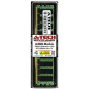 64GB 4Rx4 PC4-17000 ECC LRDIMM (Dell A8718891 Equivalent) Server Memory RAM