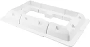Mikinona 1Set Solar Panel Support Bracket Mounting Racks for Easy Installation Roofs and Boats Durable White Kit for Solar Panels