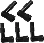 Vaguelly 5 Pcs Plug Boot Cap High Voltage Spark Plug Replacement for Engines Generators Durable Reliable for Optimal Combustion Efficiency