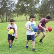 Hart 6 Player Monster Dino Egg and Spoon Game