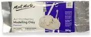 Mont Marte Premium Air Hardening Modelling Clay, White, 250 g