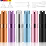 Perfume Refillable Bottle, 6Pcs 8Ml Premium Perfume Atomiser, Refillable Portabl