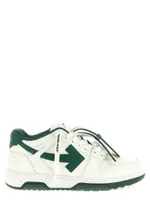 [Off-White] Off-White-Out Of Office Sneakers Verde-Uomo 41