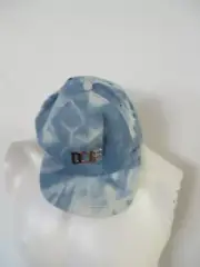 DOPE Mens The Gold Metal Logo Snapback Baseball Cap, blue, One Size