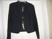 Appel & Brooks Aerocool Women's Ladies Casual Office Jacket Blazer Black NWT