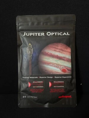 new Audioquest Jupiter Optical 8ft ul in wall rated