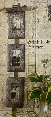 Vintage Tole Painting Project: Switch Plate Frames by Tracey Isdro