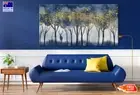 Abstract Forest Herd Design Home Decor High Quality Canvas Print Choose Size