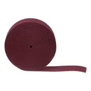 5 Yards Sewing Elastic Bands 1" Width Flat Stretch Cord, Red Brown