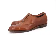 NEW | $450 ALLEN EDMONDS HOPKINSON 11.5 B WALNUT CAPTOE INDEPENDENCE COLLECTION