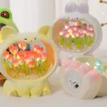 7.23TULIP NIGHT LIGHT DIY HANDMADE MATERIALS BIRTHDAY GIFT G