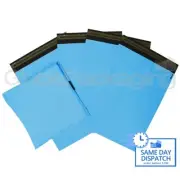 50 x Baby Blue STRONG Postal Mailing Bags - 17 x 21"