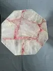 Rose Quartz Stone Coffee Table , Agate Quartz Center Table For Living Room Decor