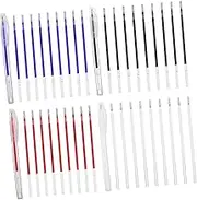 Homoyoyo 4 Sets High Temperature Disappear Pens Erasable Sewing Marker for Crafting Quilting Dressmaking Non Residual Marking Multiple Color Options White Red Blue Black