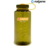 NALGENE 1000CC 寬嘴水壺/運動水瓶/寬口瓶 TRITAN SUSTAIN 美國製 2020-0232 橄欖