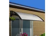 Instahut Window Door Awning 1mx4m Transparent