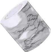 HOUDERCO Quick Install Marble Wall Base Molding Self-Adhesive Skirting Board Covers Peel Stick Trim Versatile Decorative for Bedrooms Corridors