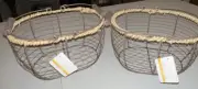 2 Ashland Floral Baskets Could Be Used As Flower Girl Baskets
