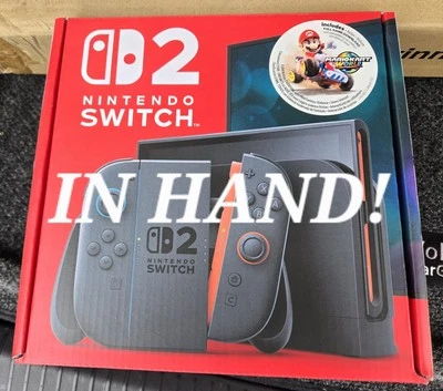 Nintendo Switch 2 Console Mario Kart World Bundle IN HAND SHIPS FAST!