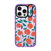 iPhone 16 Pro Impact Ring Stand Case MagSafe Compatible Peaches