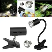 Reptile Lamp Heating Light Holder Stand Turtle Basking Bulbs Amphibians
