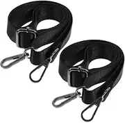 2pcs Horse Blanket Leg Straps Double End Snap Leg Straps Adjustable Elastic Horse Sheet for