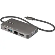 StarTech DKT30CHVPD2 USB-C Multiport Adapter, USB C to 4K HDMI or VGA, USB