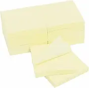 Marbig 1813205 Notes Enviro 75X75Mm Yellow 12Pk