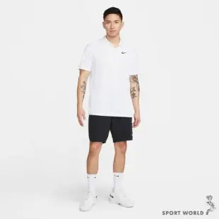 Nike 男裝 短袖 Polo衫 排汗 刺繡 白黑 DH0858-100