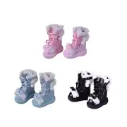 1:4 Scale Stylish Derss up Boots for Party Favors Kids Gift Imagination