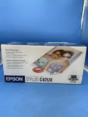 Epson Stylus C42UX Standard Inkjet Printer Original Package - SEALED
