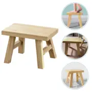Long Children's Stool Stepping for Kids Household Solid Wood Travel