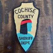 Cochise County Sheriff (Arizona) 6th Issue Right Facing Shoulder Patch
