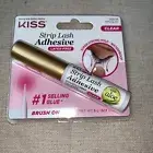 KISS Strip False Eyelash Glue Waterproof Eye Lash Extension Adhesive, Clear